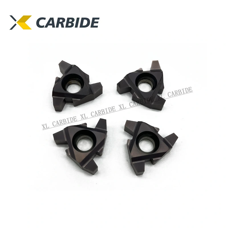 Zhuzhou XL Carbide Hand Tool Wholesale Price Turning Insert CNC Threading Inserts for Turning Lathe 16er 1.0 1.25 2.0 2.5 3.0 ISO Standard